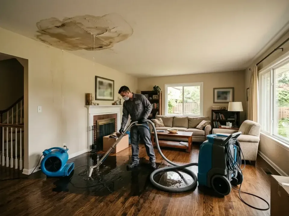 attic-pipe-burst-ceiling-drip-008 — frequently asked questions, Water Damage Restoration & Carpet Care in De Soto, KS